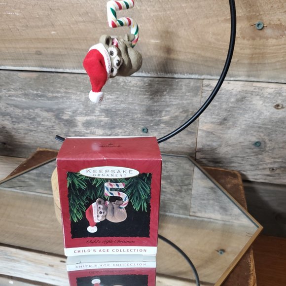 1993 Child's 5th Birthday  Hallmark Keepsake Ornament - Picture 5 of 5